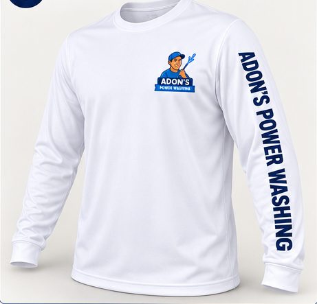 Adon's Power Washing Sleeve Lettering Long Sleeve