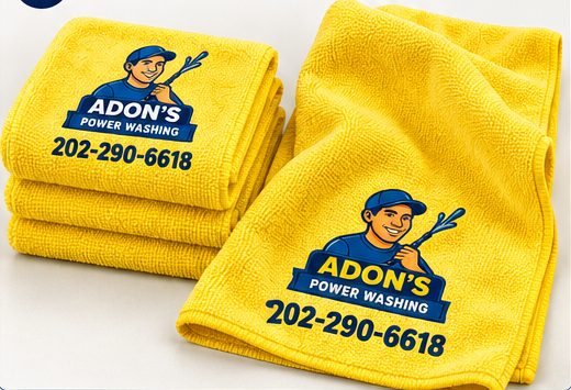 Adon's Power Washing Microfiber Towels